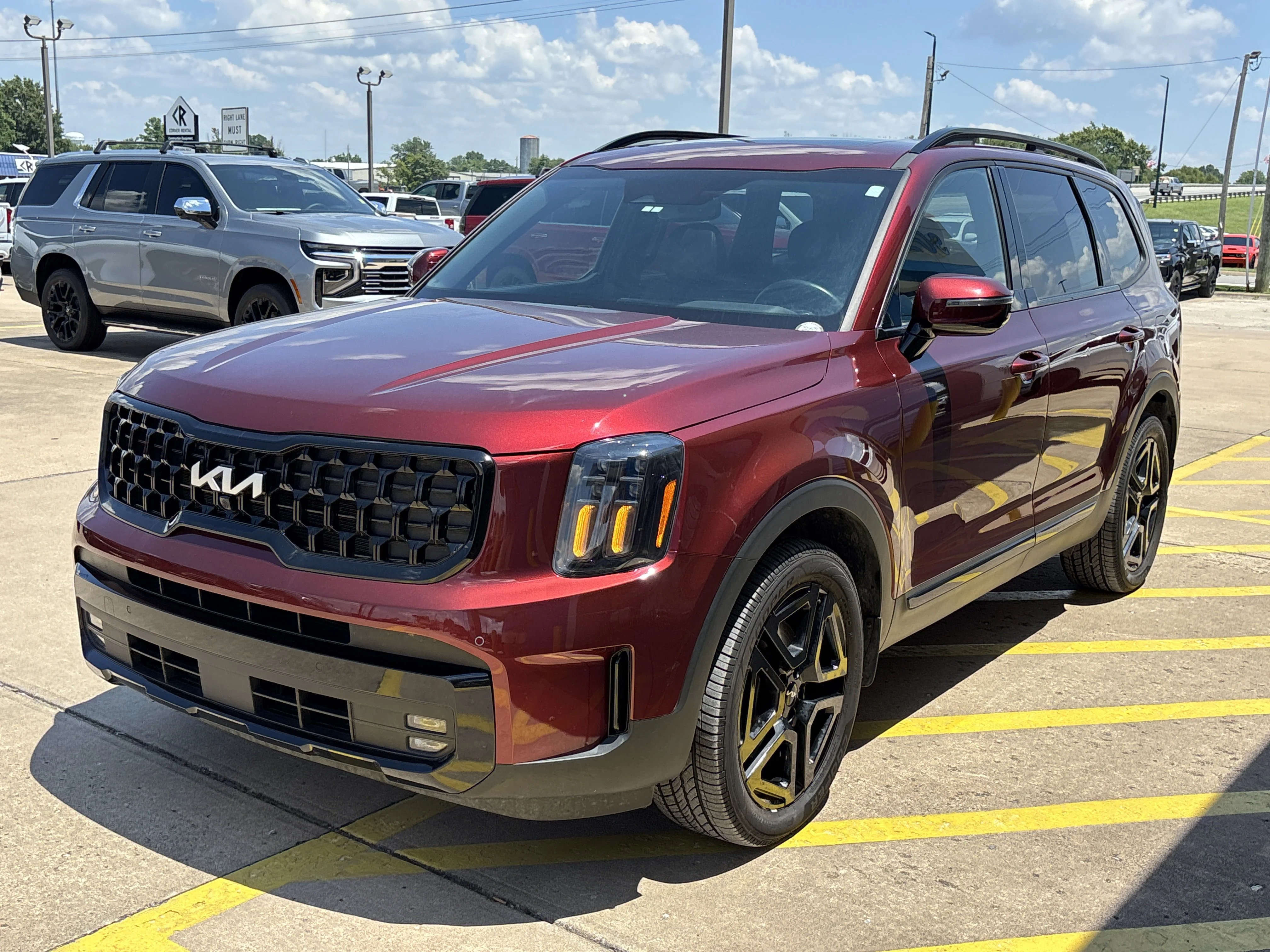 Used 2024 Dawning Red Kia SX X-Line AWD image 10