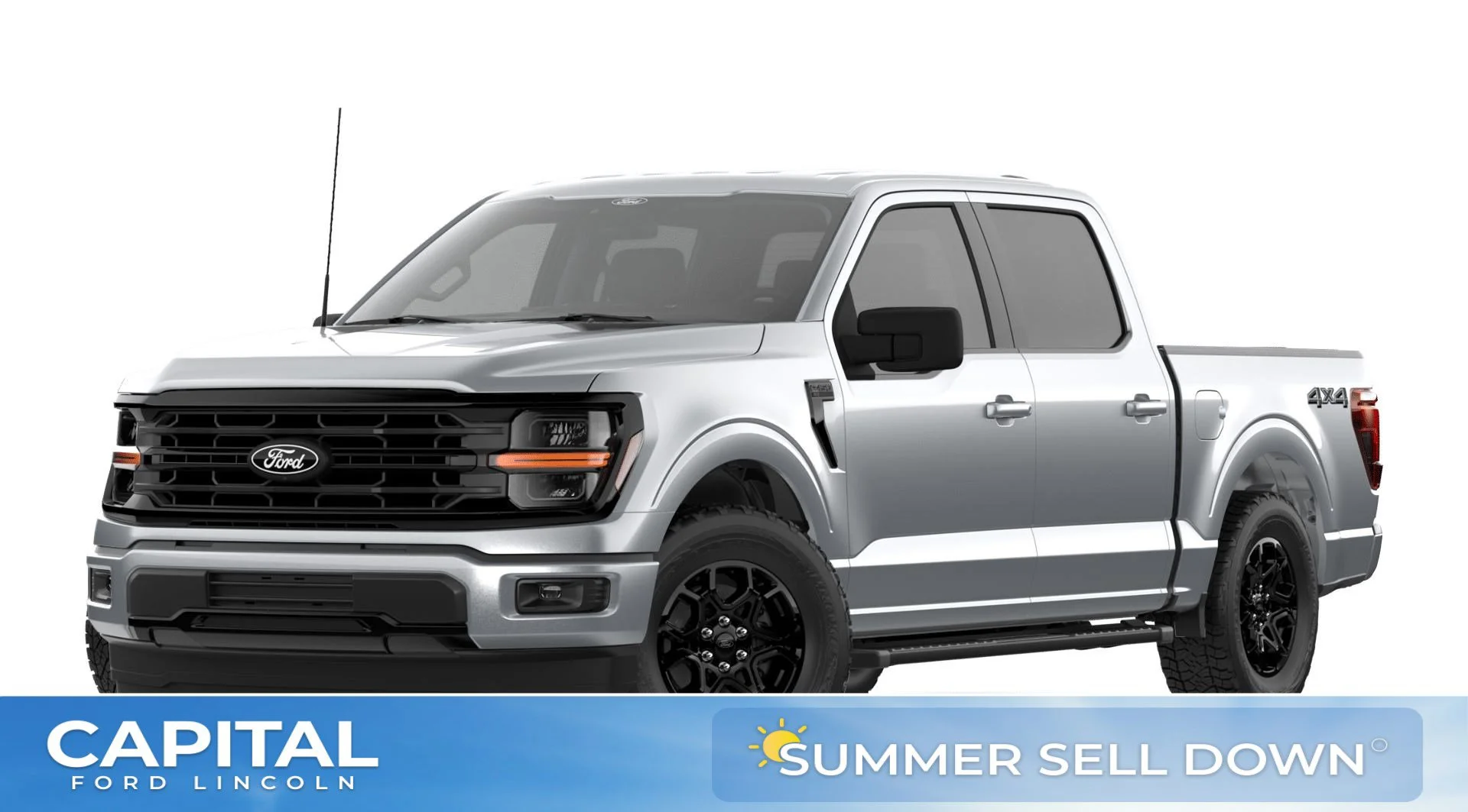 New 2026 ICONIC SILVER METALLIC Ford XLT image 1