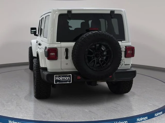 Certified Used 2020 Bright White Clearcoat Jeep Unlimited Sahara image 6