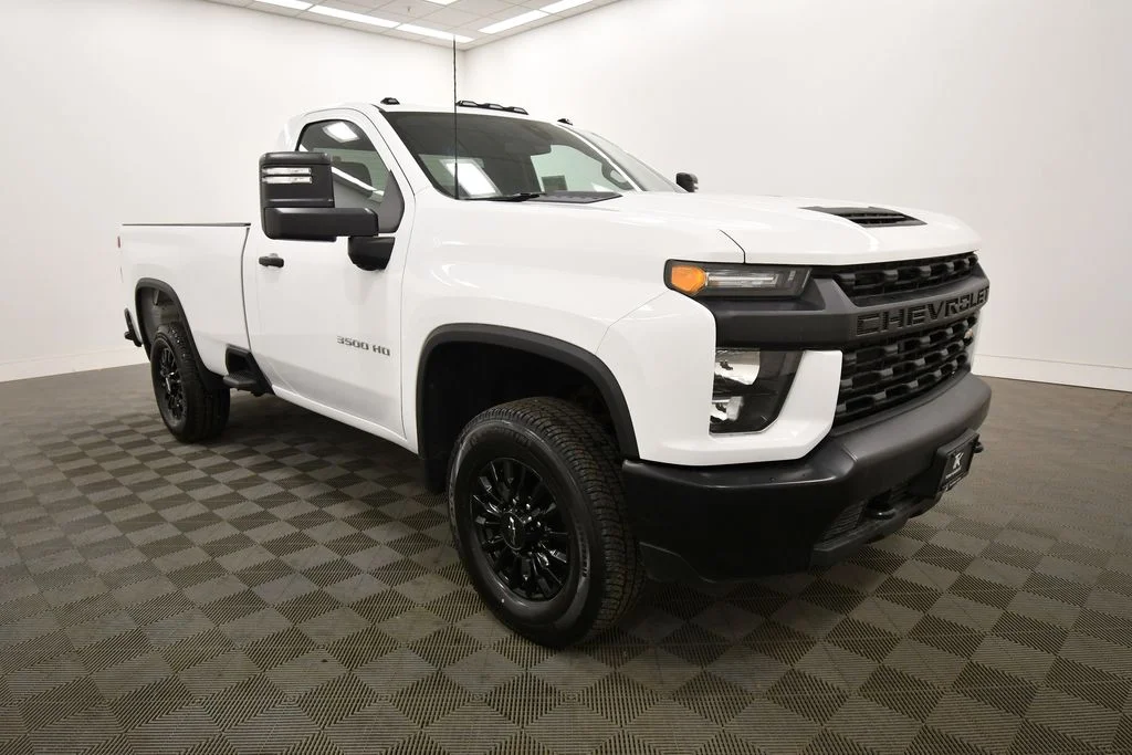 Used 2022 White Chevrolet Work Truck image 8