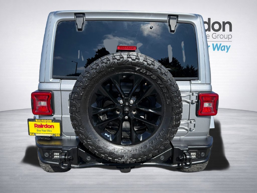 Used 2021 Silver Jeep Unlimited Sahara 4xe image 6