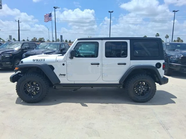 New 2026 Bright White Clear-Coat Exterior Paint Jeep Willys image 4