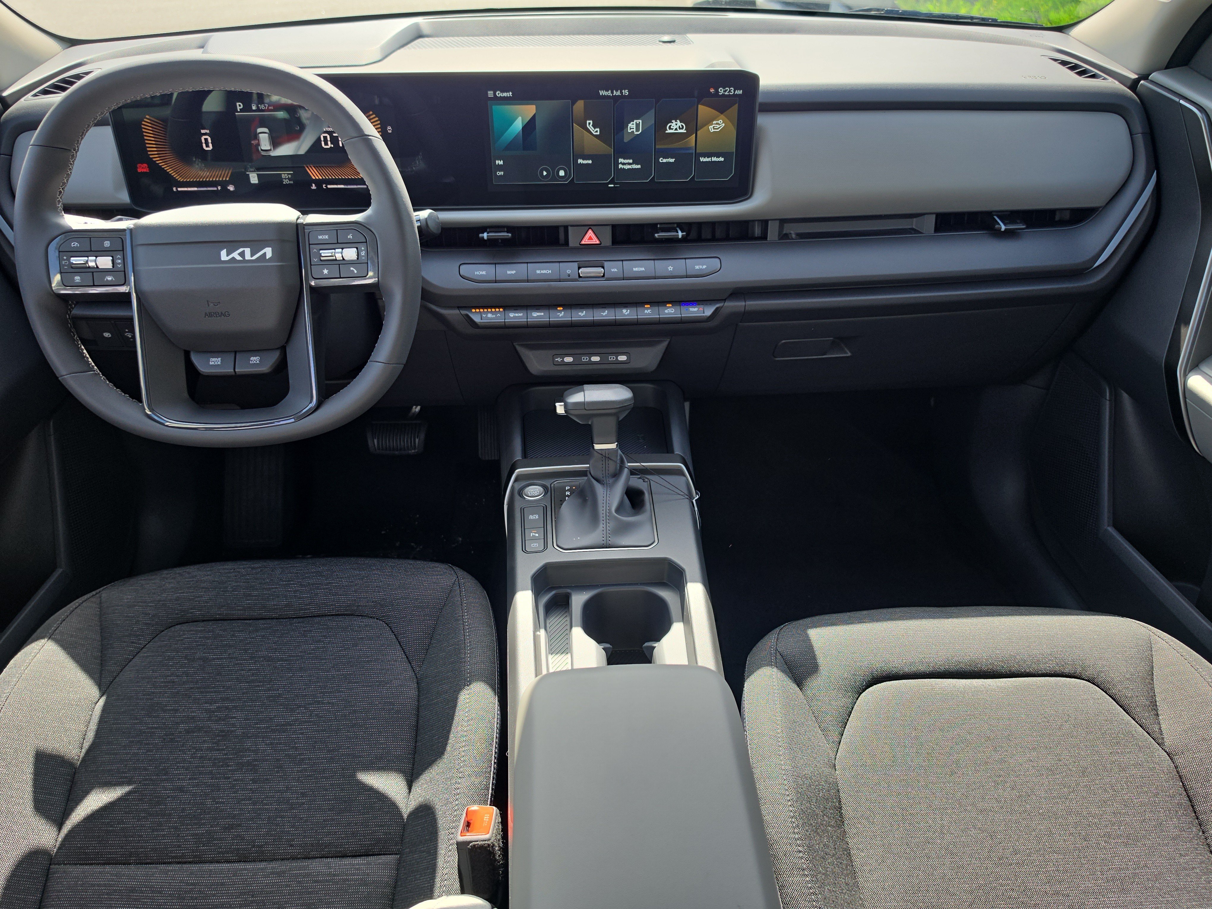 New 2027 Ivory Silver Kia LX image 12