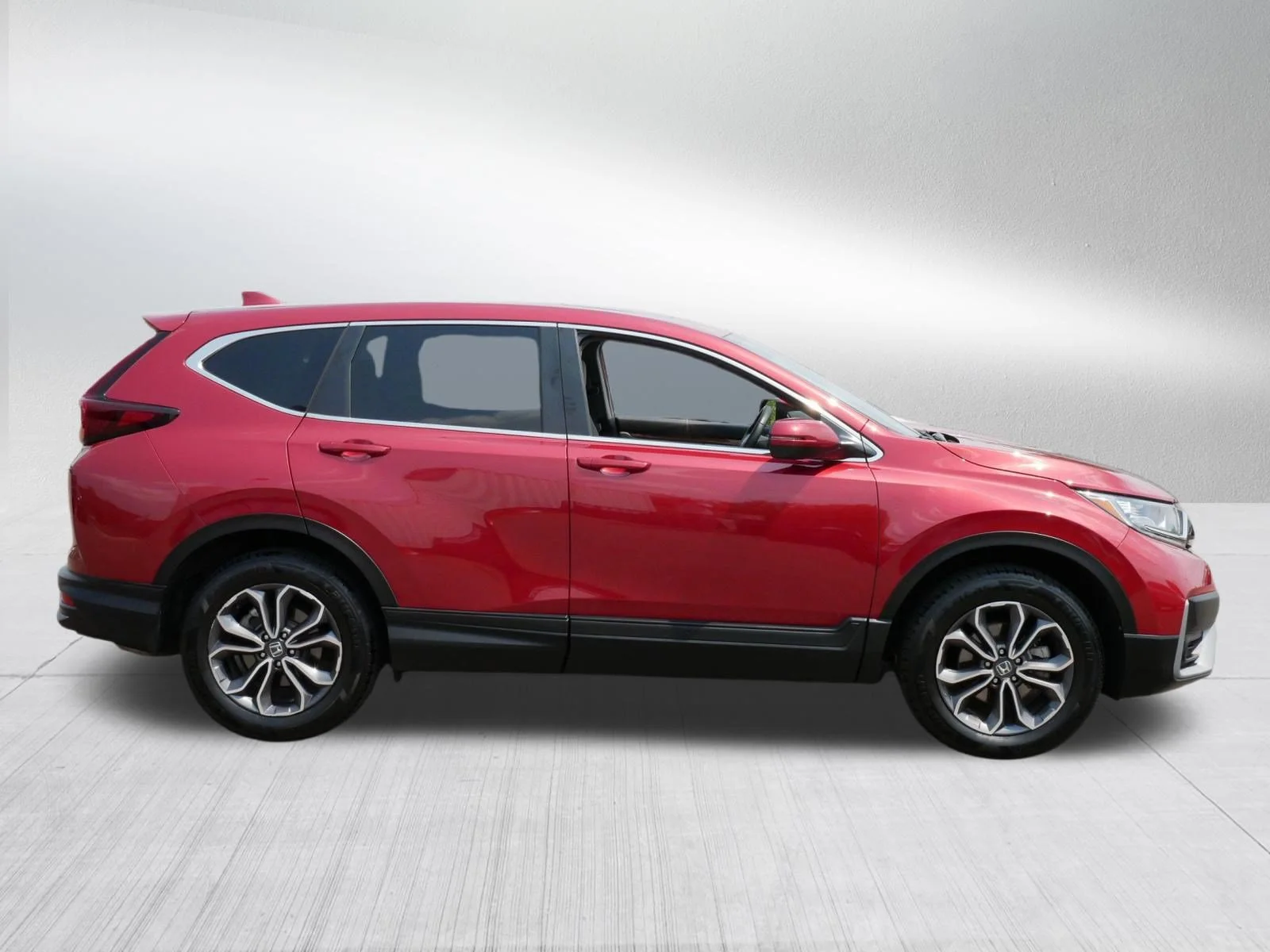 Used 2021 Radiant Red Metallic Honda EX image 8