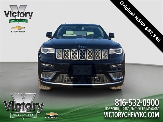 Used 2021 Jeep Grand Cherokee Summit with VIN 1C4RJFJT3MC873195 for sale in Kansas City