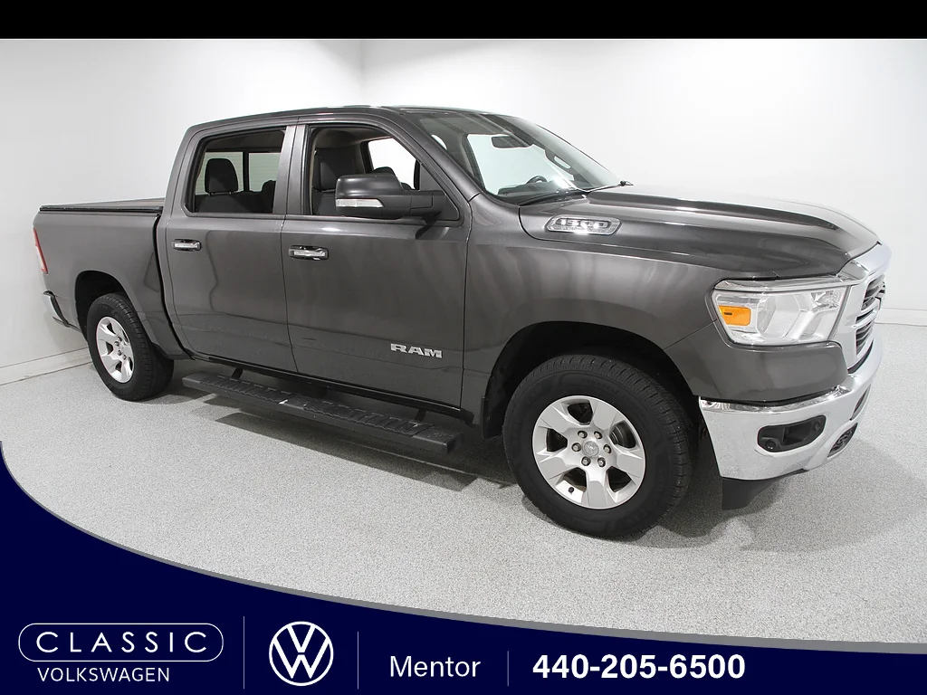 Used 2019 Diamond Black Crystal Pearl Coat Ram Big Horn image 1