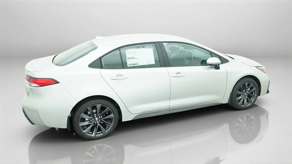 New 2027 Classic Silver Metallic Toyota SE image 8