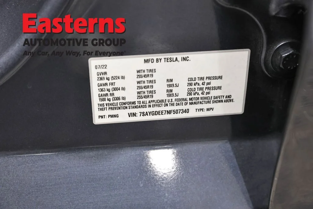 Used 2022 Gray Tesla Long Range image 30