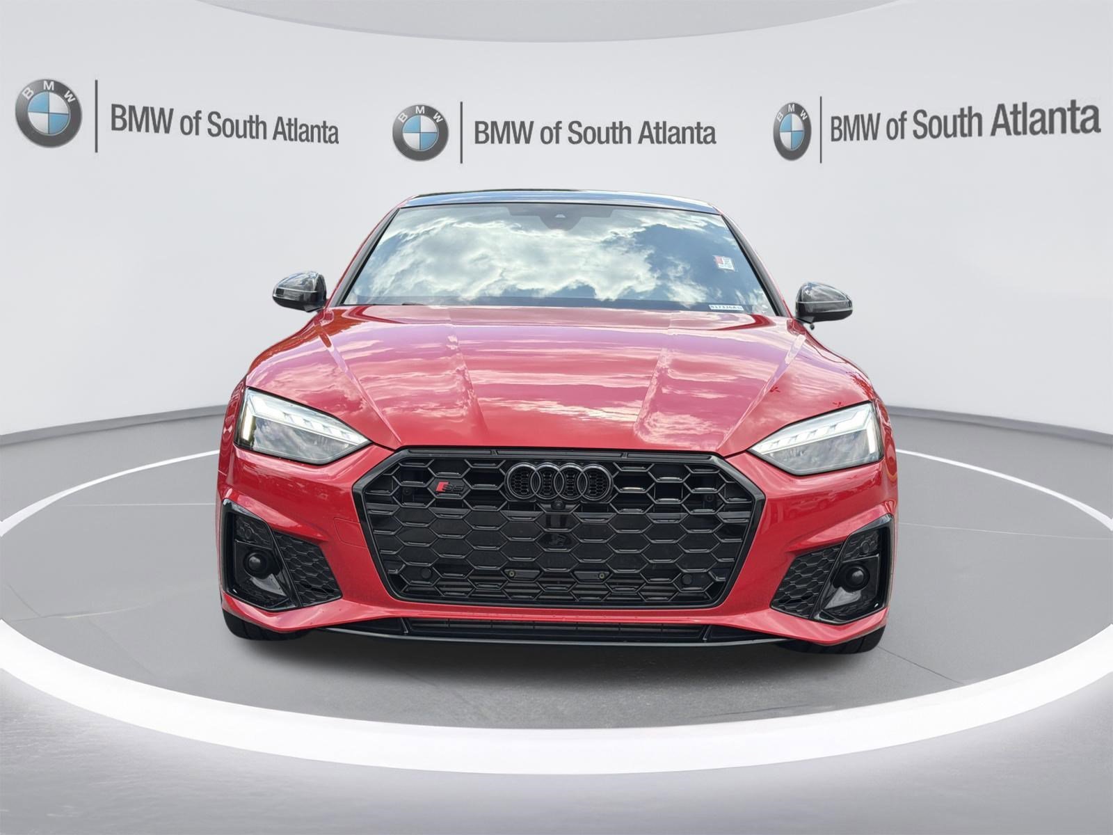 Used 2024 Progressive Red Metallic Audi Premium Plus image 31