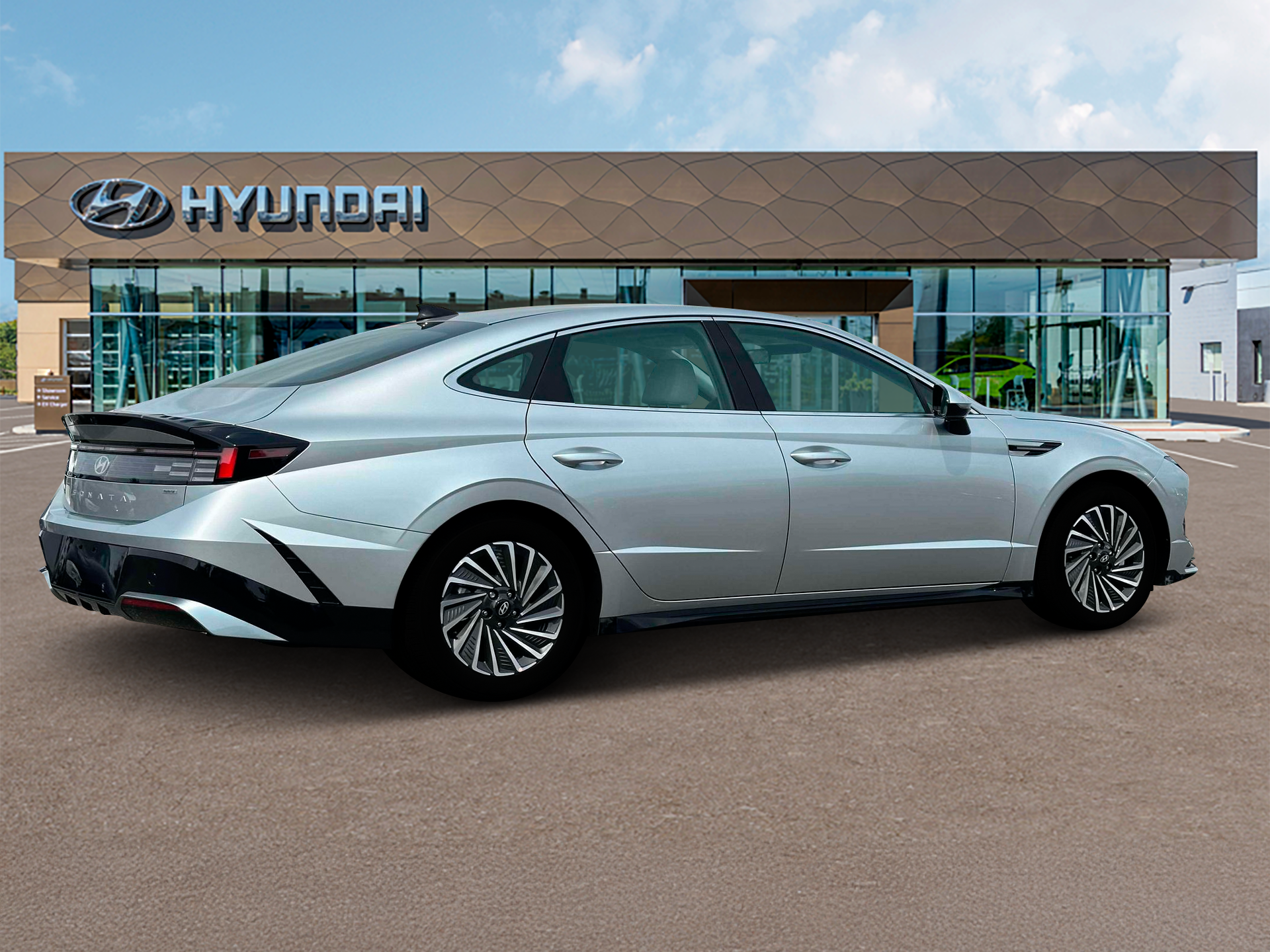 New 2025 Silver Hyundai SEL image 8