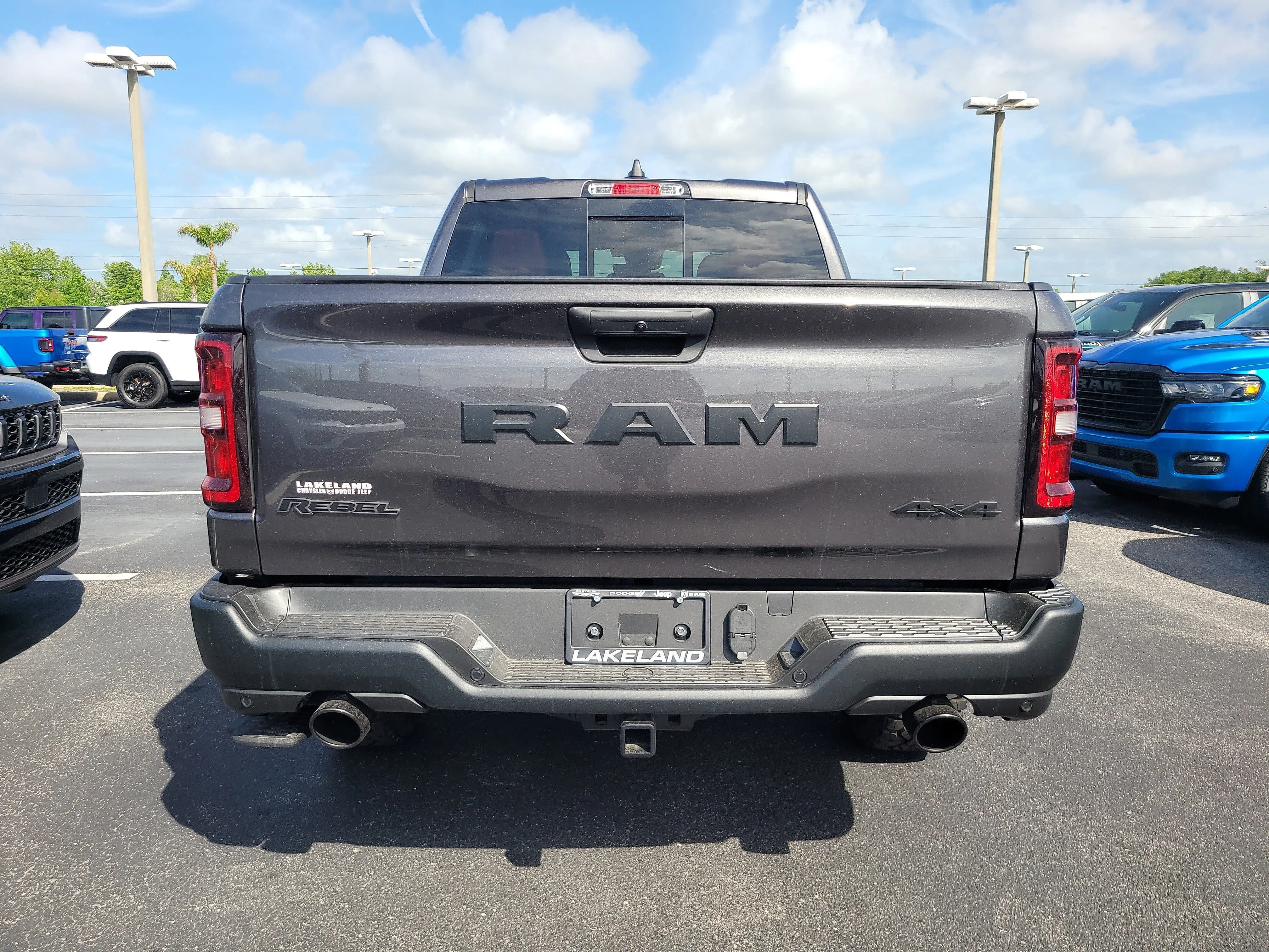 New 2026 Granite Crystal Metallic Clearcoat Ram Rebel image 7
