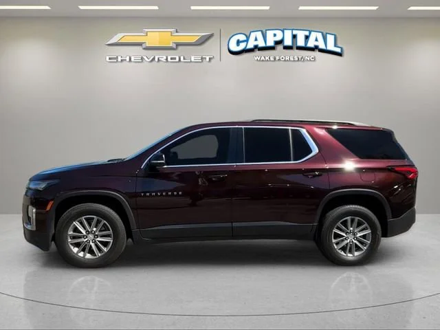 Used 2023 Black Cherry Metallic Chevrolet LT Cloth image 3