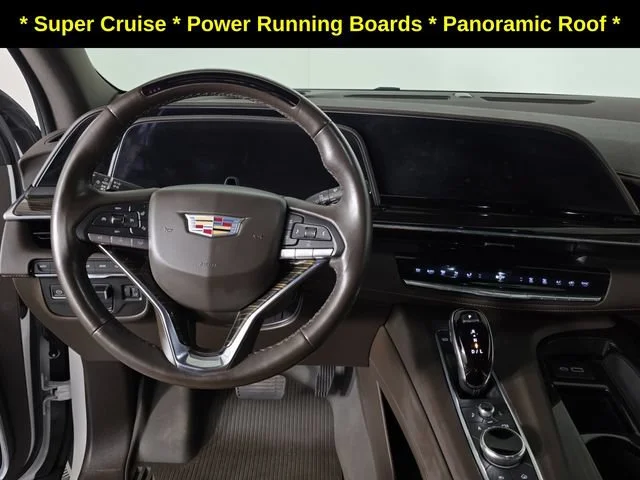 Used 2021 White Cadillac Premium Luxury image 10