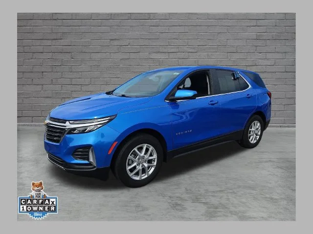 Used 2024 Riptide Blue Metallic Chevrolet LT image 1
