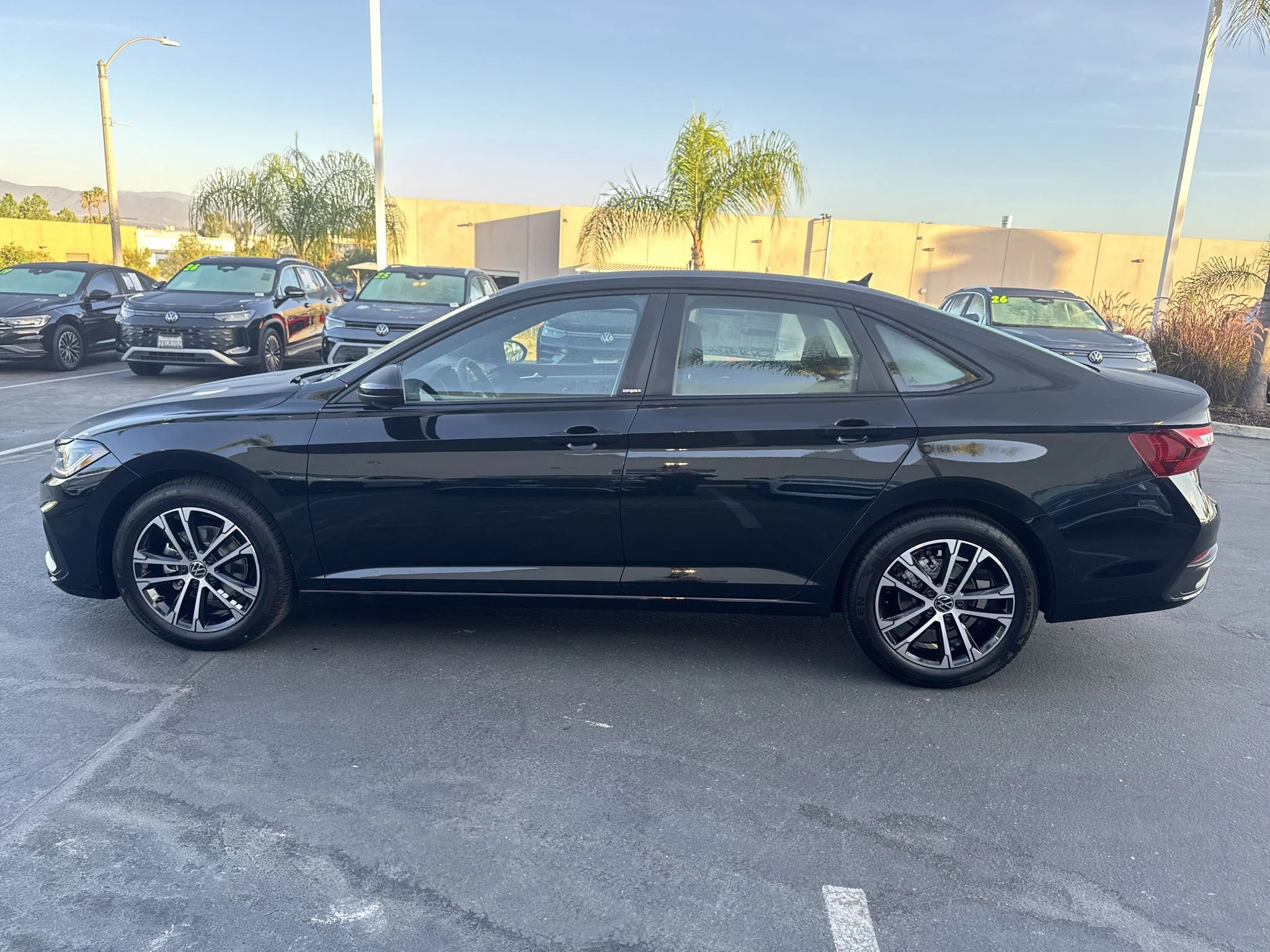 New 2026 Deep Black Pearl Volkswagen Sport image 4