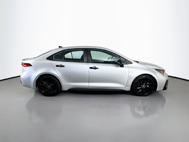 Used 2022 Classic Silver Metallic Toyota SE Nightshade image 8