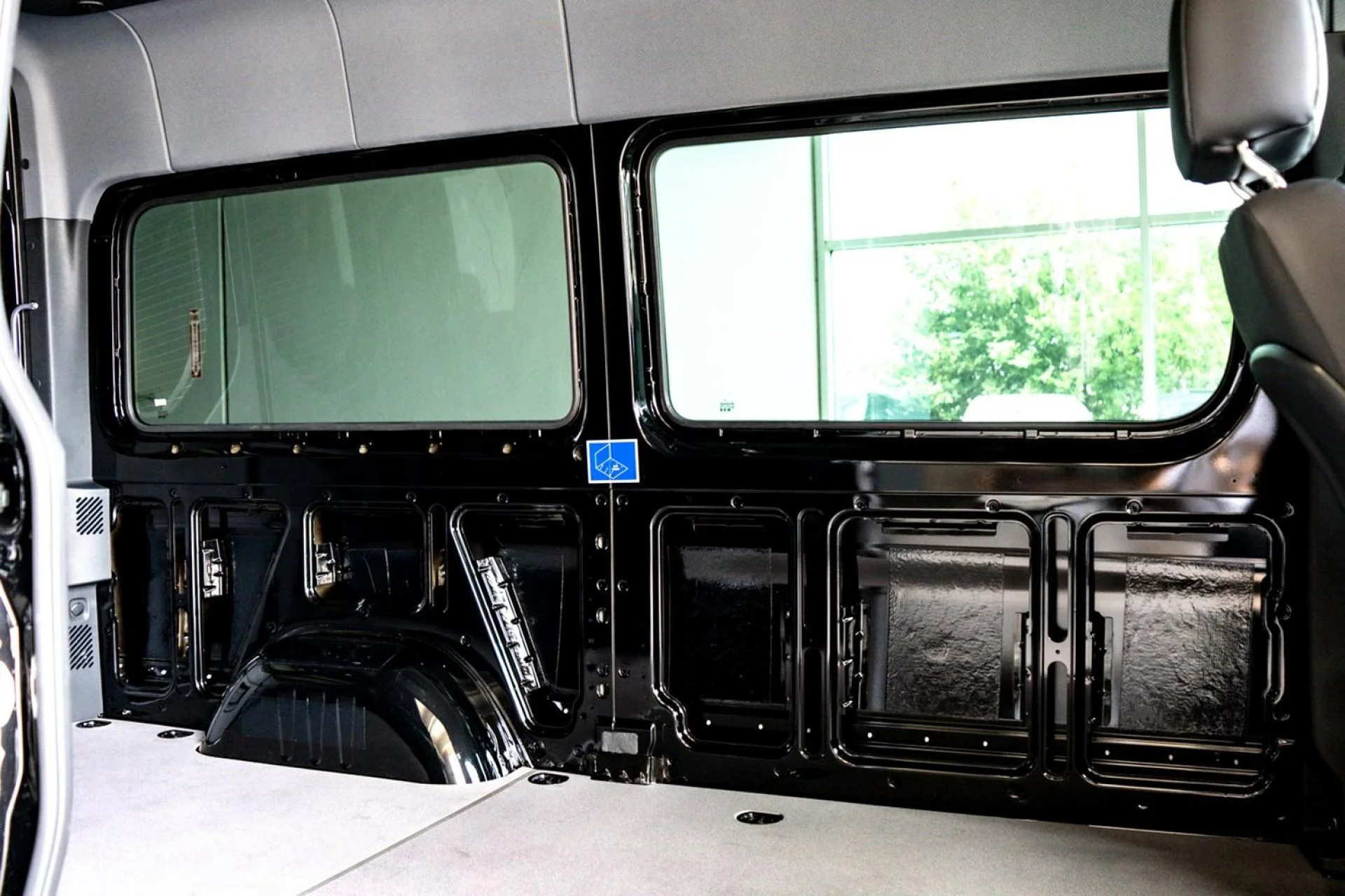 New 2025 Obsidian Black Metallic Mercedes-Benz Cargo 144 WB image 28