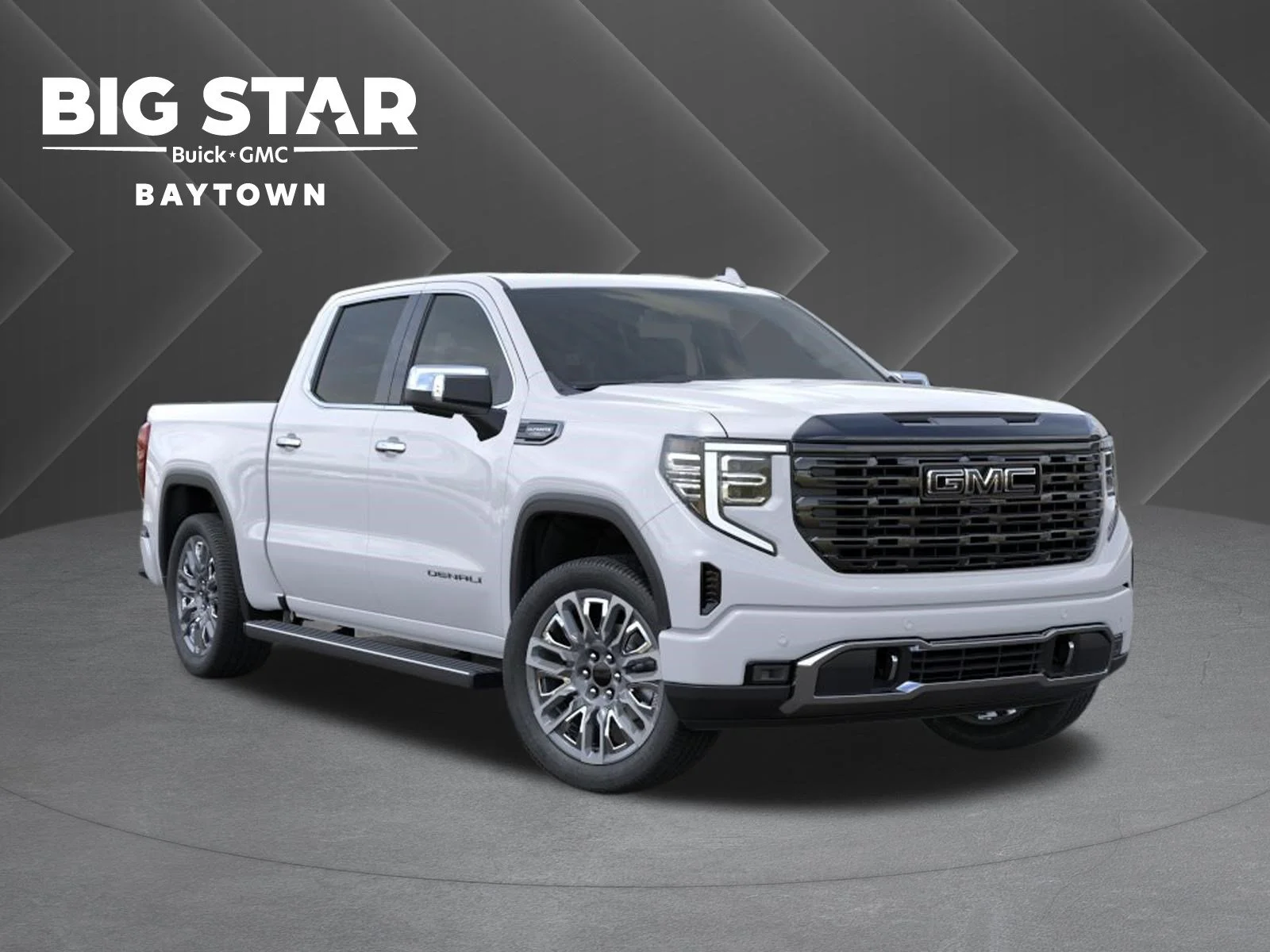 New 2026 Glacier White Tricoat GMC Denali Ultimate image 1
