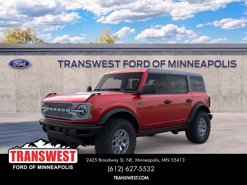 New 2025 Red Ford Badlands image 1