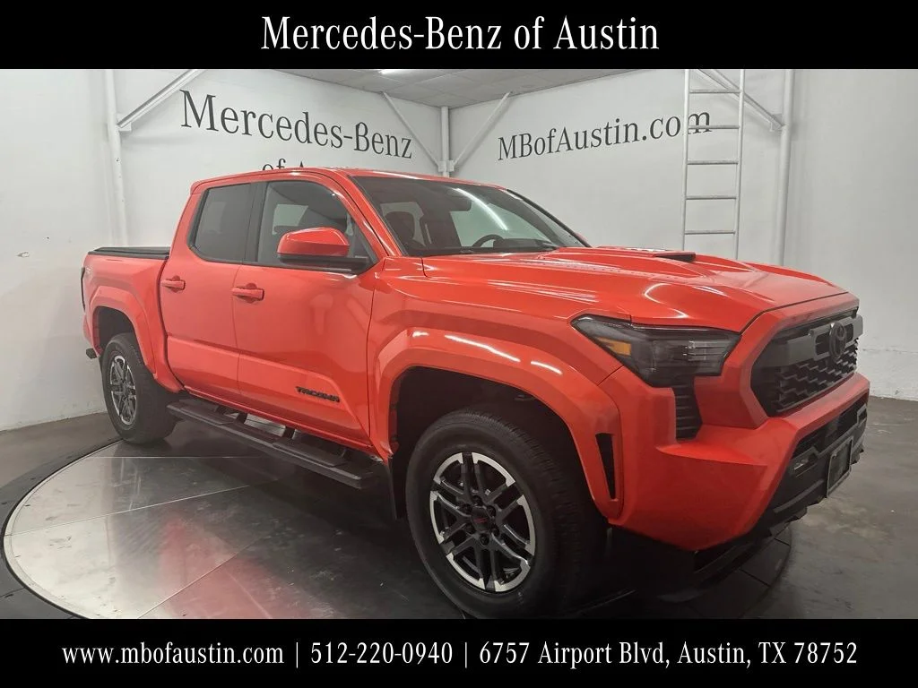 Used 2024 Orange Toyota TRD Sport image 1
