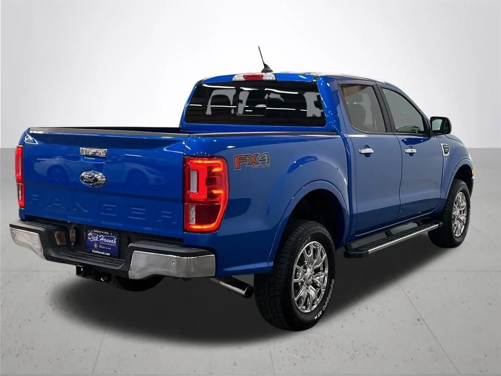 Used 2021 Blue Ford Lariat image 10