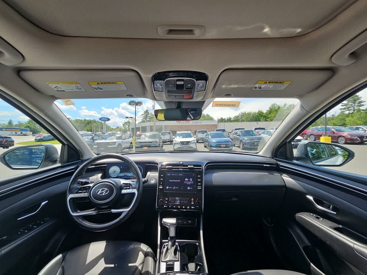 Used 2023 Serenity White Pearl Hyundai SEL image 16