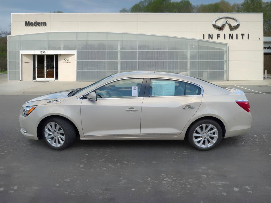 Used 2016 Sparkling Silver Metallic Buick Leather image 6