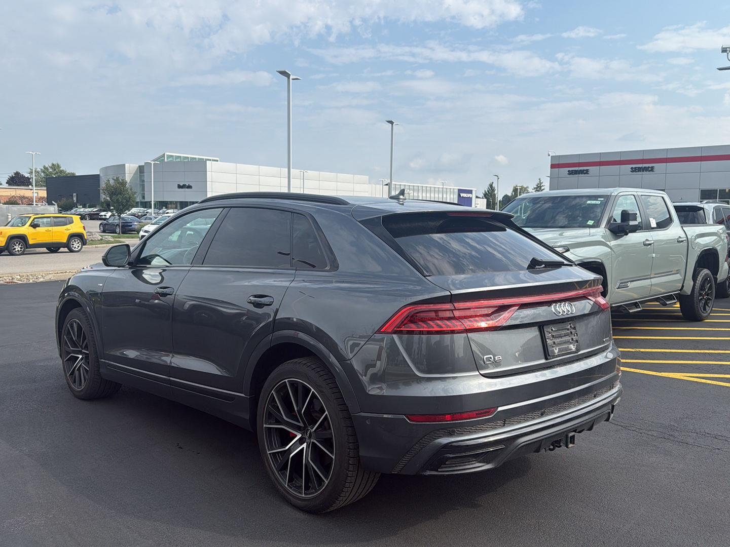Used 2019 Daytona Gray Pearl Effect Audi Prestige image 7