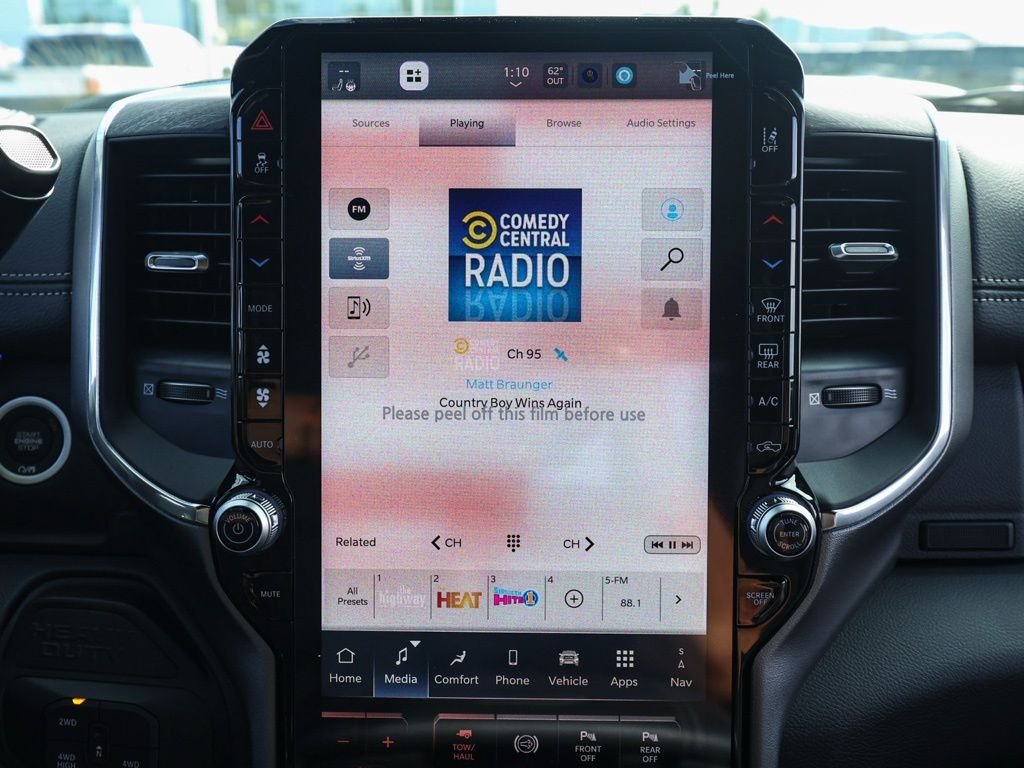 New 2026 Ceramic Gray Clear-Coat Exterior Paint RAM Laramie image 27