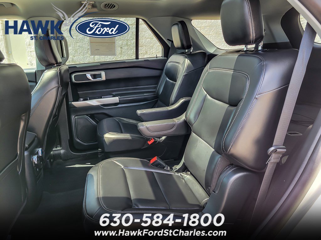 Certified Used 2023 White Metallic Ford XLT image 10