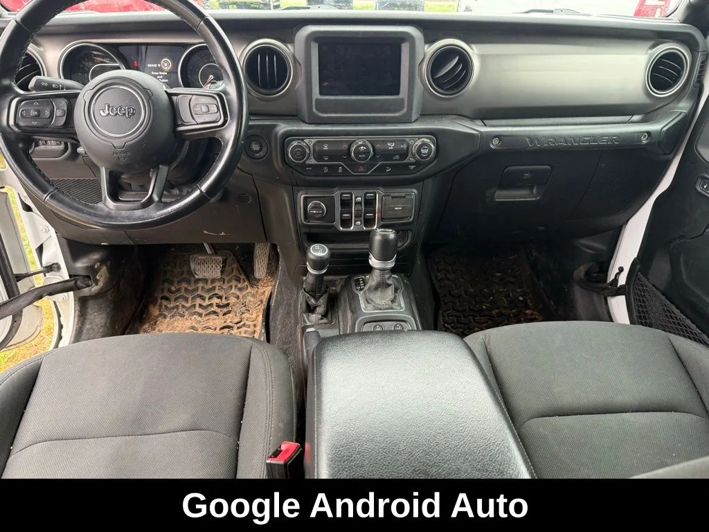 Used 2020 White Jeep Unlimited Sport image 36