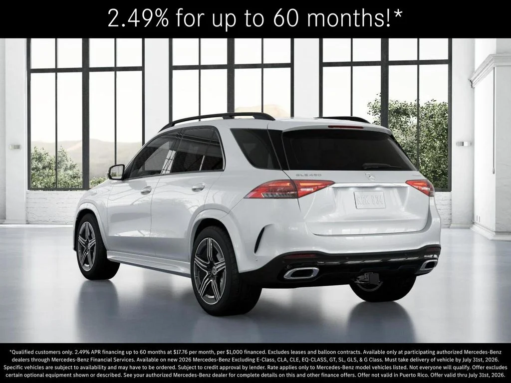 New 2026 MANUFAKTUR Moonlight White Metallic Mercedes-Benz GLE 450 image 28
