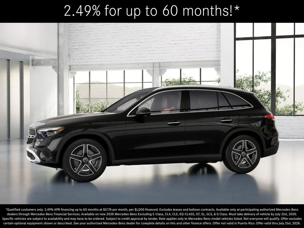 New 2026 Obsidian Black Metallic Mercedes-Benz GLC 300 image 36