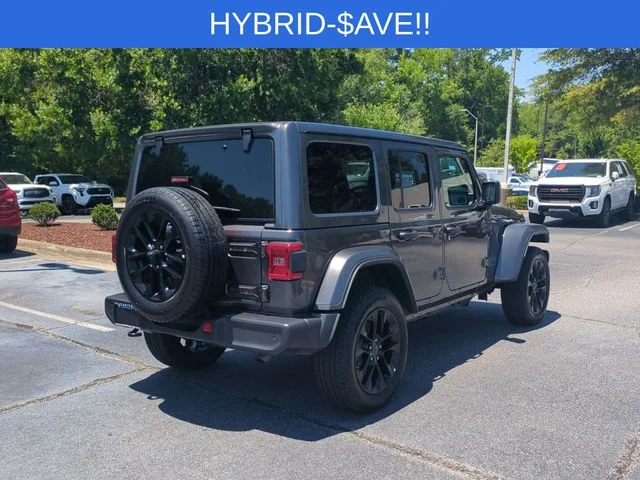 Used 2025 Gray Jeep Sahara 4xe image 5