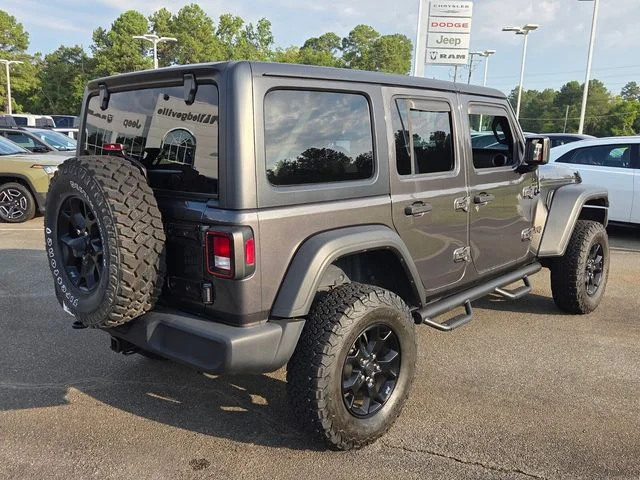 Used 2020 Gray Jeep Unlimited Sport image 13