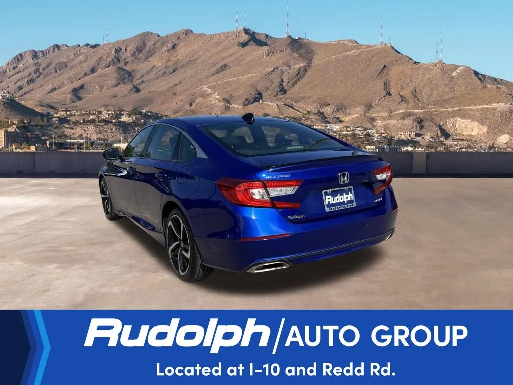 Used 2021 Blue Honda Sport image 3