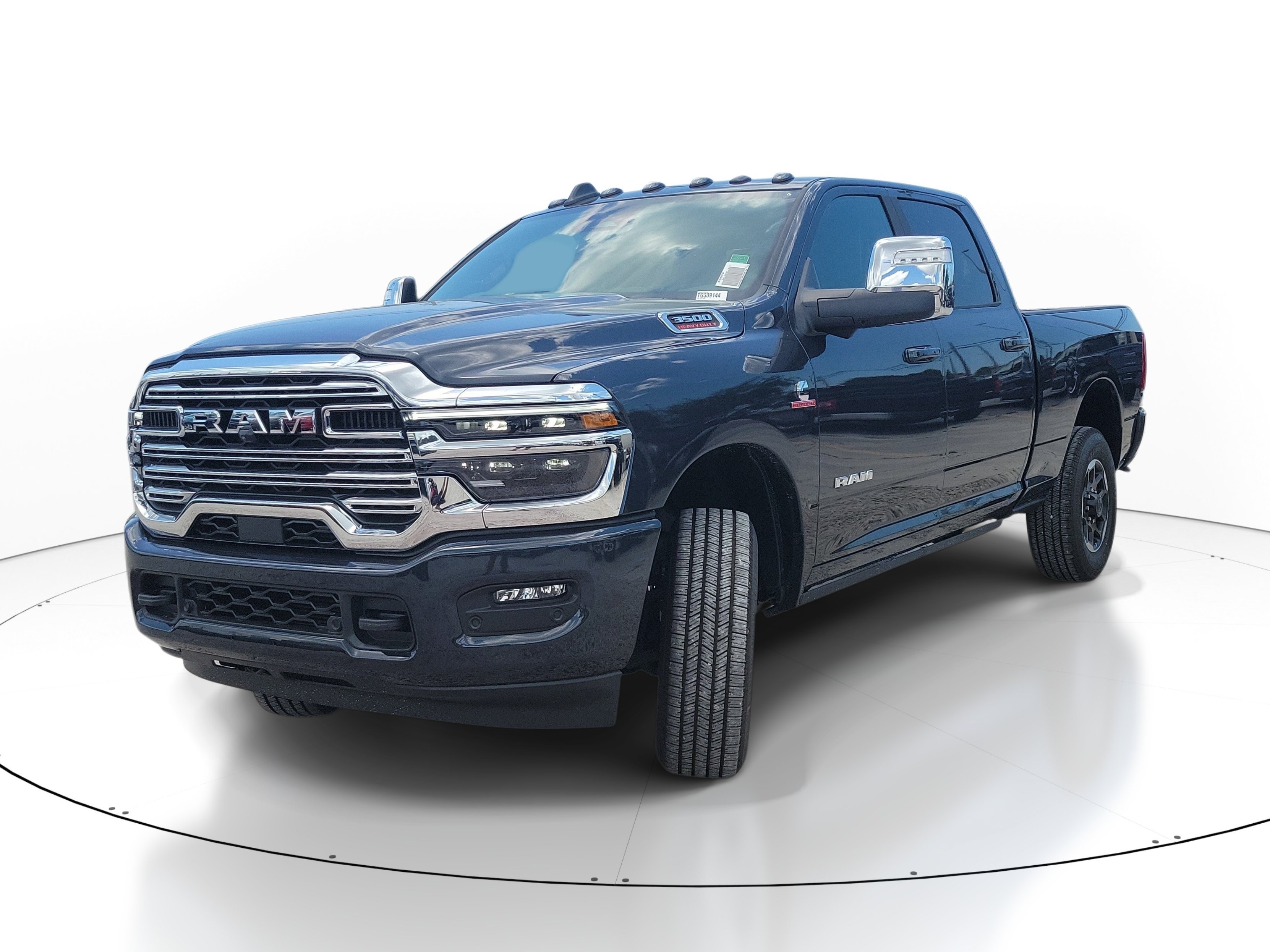 New 2026 Forged Blue Metallic Exterior Paint RAM Laramie image 3