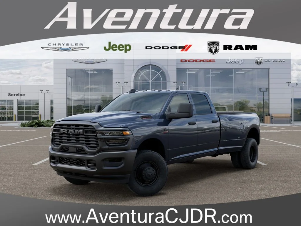 New 2026 Forged Blue Metallic Exterior Paint RAM Tradesman image 1