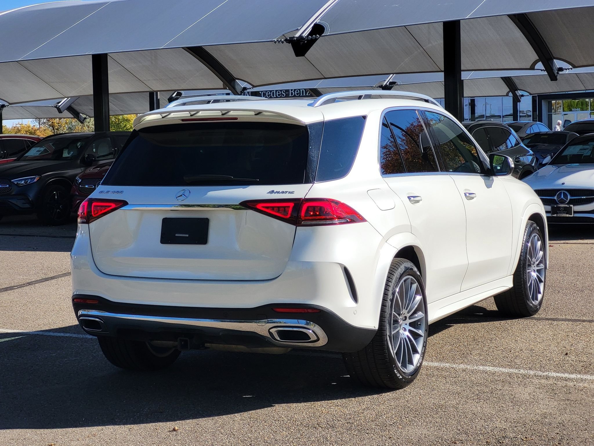 Certified Used 2023 MANUFAKTUR Diamond White Bright Mercedes-Benz GLE450 4MATIC® image 3