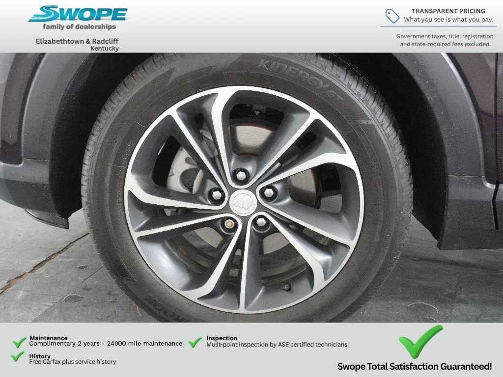 Used 2021 Black Currant Metallic Buick Essence image 28