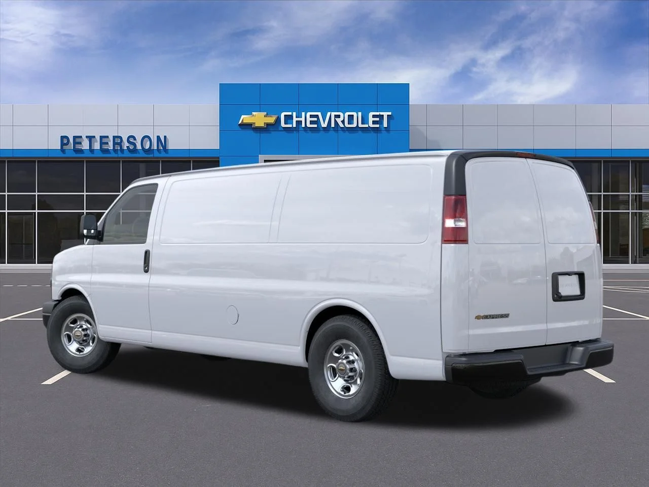 New 2026 White Chevrolet Work Van image 6