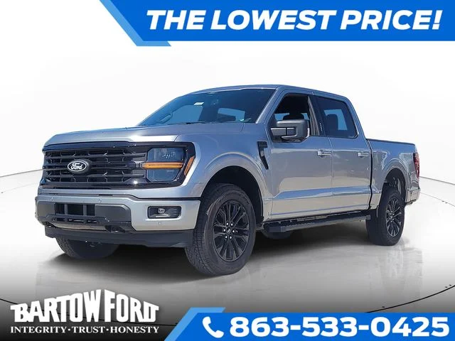 New 2026 Silver Metallic Ford XLT image 1