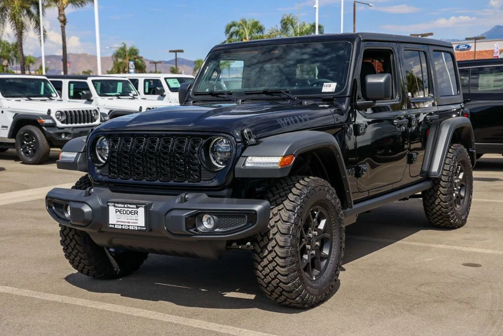 New 2026 Black Clearcoat Jeep Willys image 7