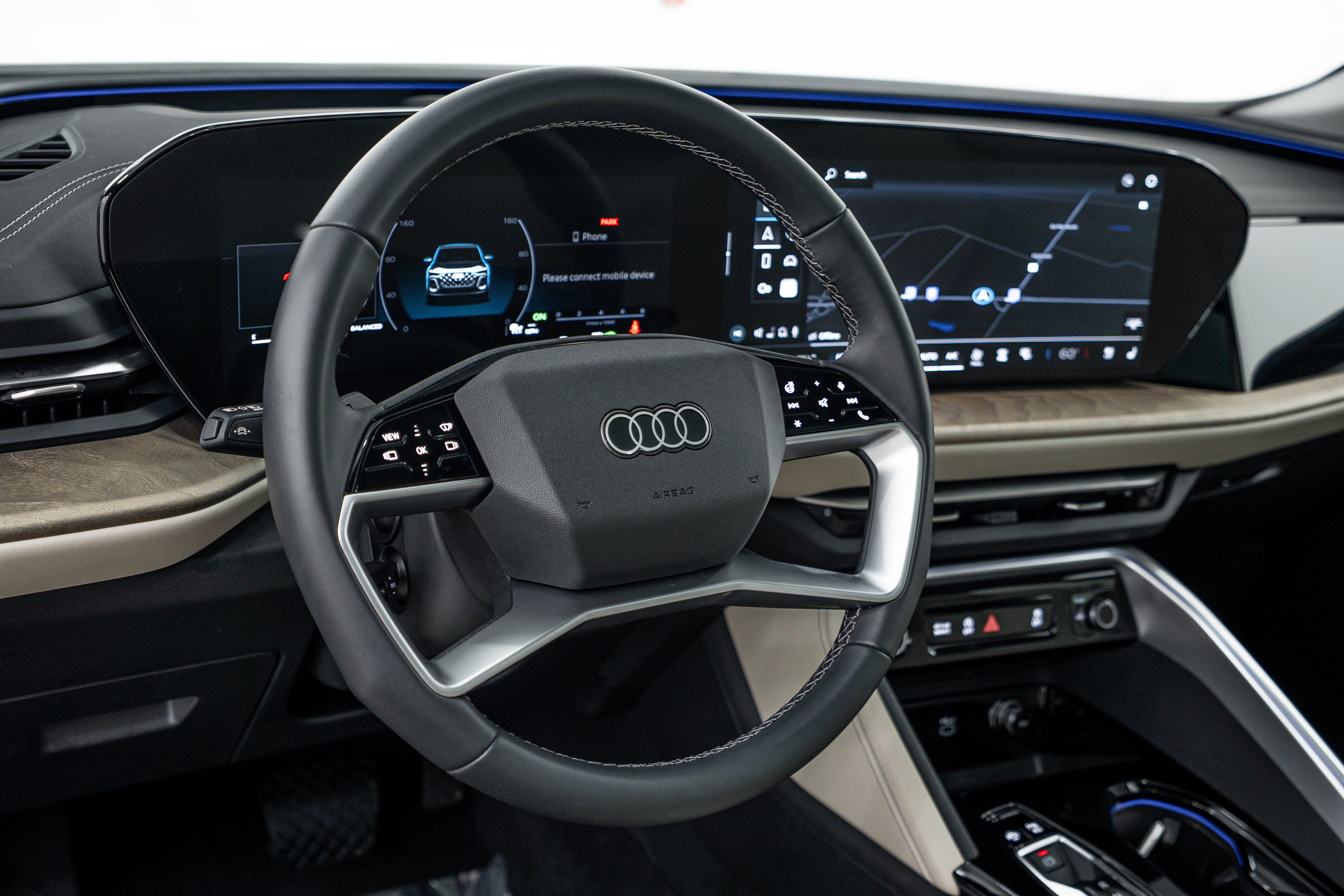 Used 2025 Glacier White Metallic Audi Premium Plus image 9