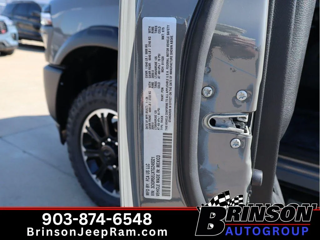 New 2026 Ceramic Gray Clear-Coat Exterior Paint RAM Rebel image 21