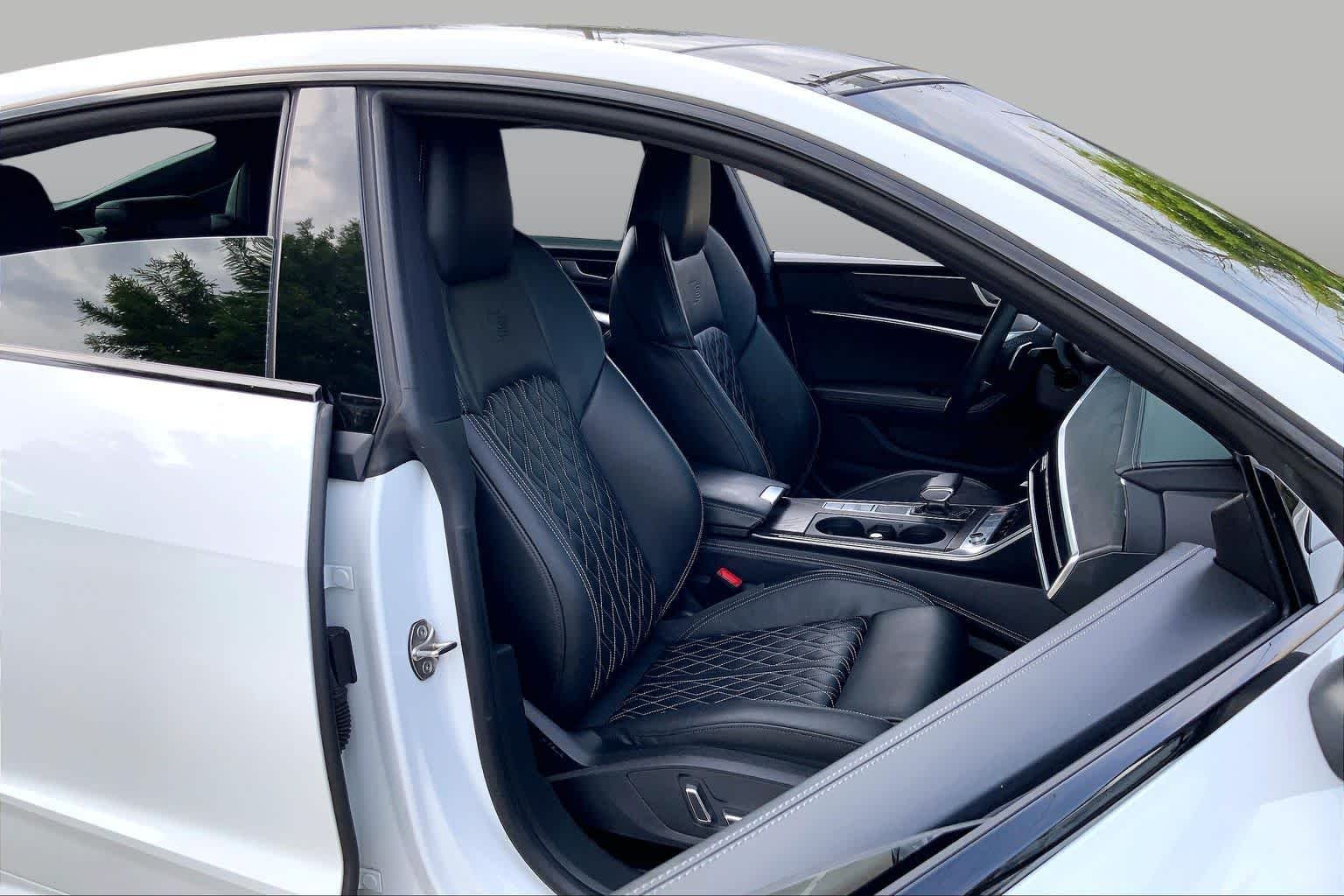 Used 2020 Glacier White Metallic Audi Prestige image 9