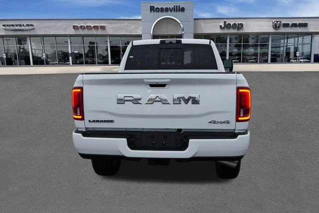 New 2026 Bright White Clear-Coat Exterior Paint RAM Laramie image 4