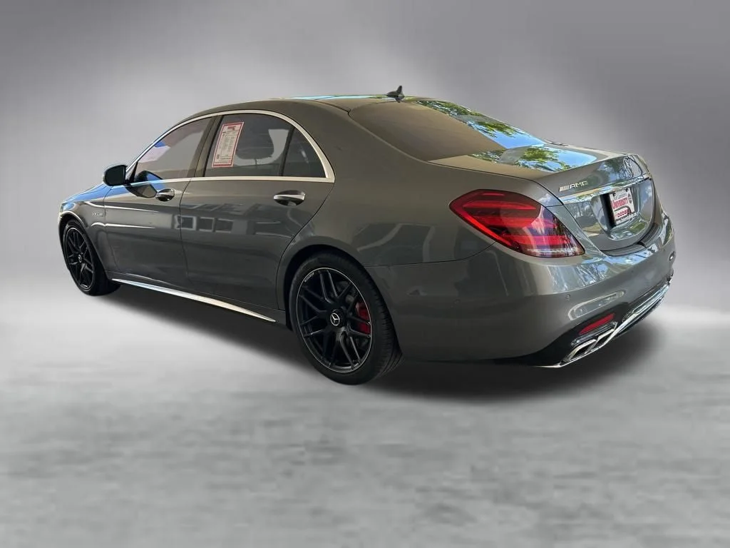 Used 2019 Gray Mercedes-Benz S 63 AMG® image 4