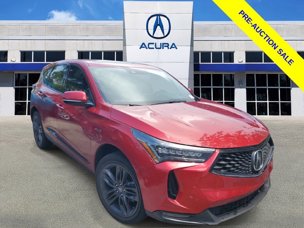 Used 2023 Red Acura A-Spec Package image 1
