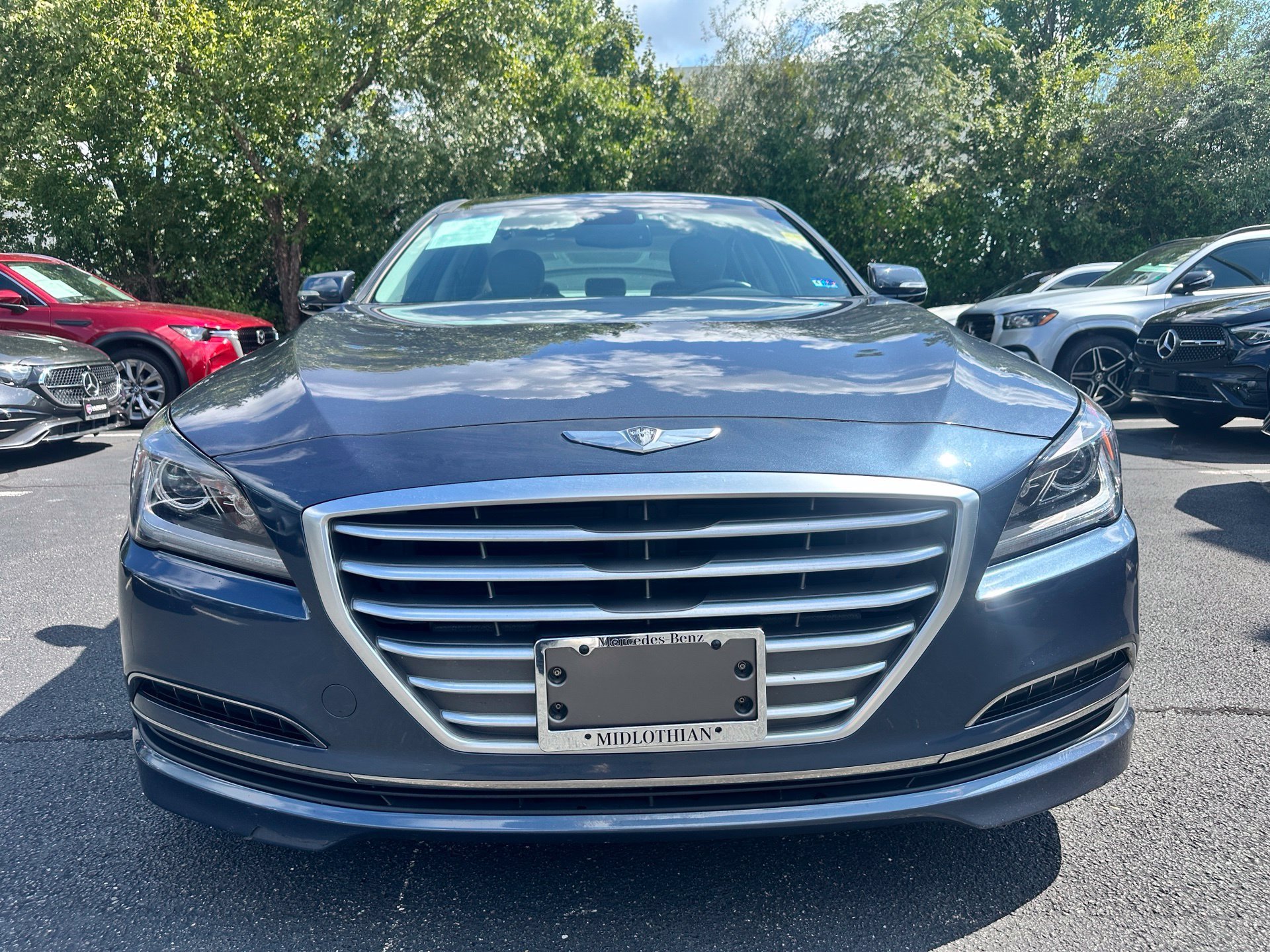Used 2015 Blue Hyundai 3.8 image 2